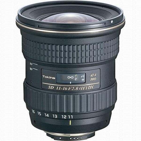 Tokina Lente Autofoco 11-16mm f/2.8 AT-X 116 Pro DX P/ DSLRs Nikon de Formato DX