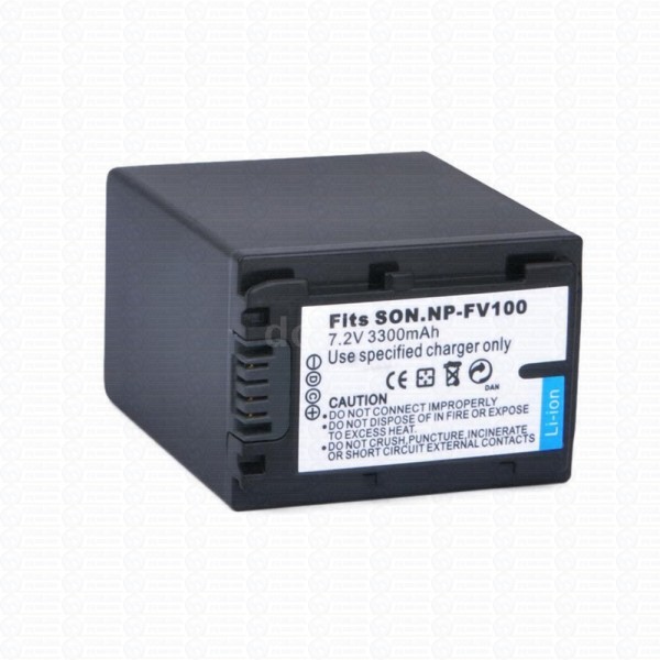 Generica SON.NP-FV100 Bateria Recarregável (3300mAh, 7,2V)