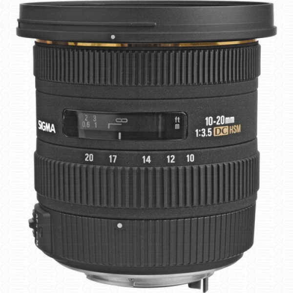 Sigma Lente Zoom Autofoco 10-20mm f/3.5 EX DC HSM p/ Pentax