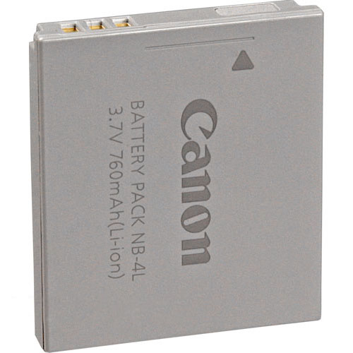 Canon NB-4L - Bateria de Íons de Lítio (3.7V 760mAh)