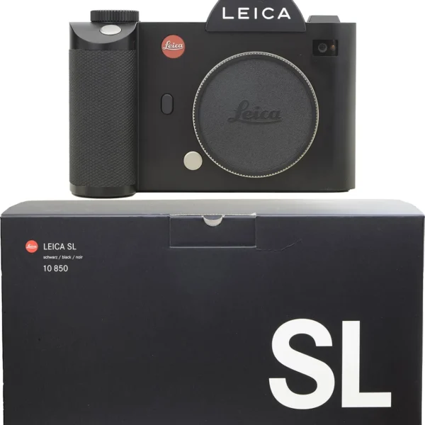 Máquina Fotográfica Leica Sl Nova Na Caixa Leica Sl Preto