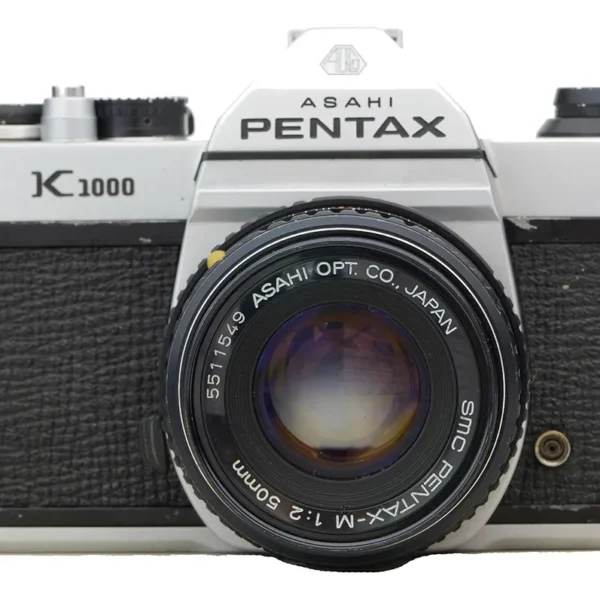 Pentax K1000 + 50mm 2.0 Revisada E Perfeita Preto E Prata (Usado)
