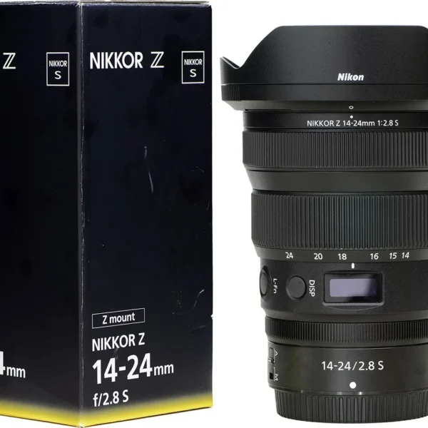 Lente Zoom Ultra Grande Angular Nikon Nikkor Z 14-24mm 2.8s Nikon Z Preto