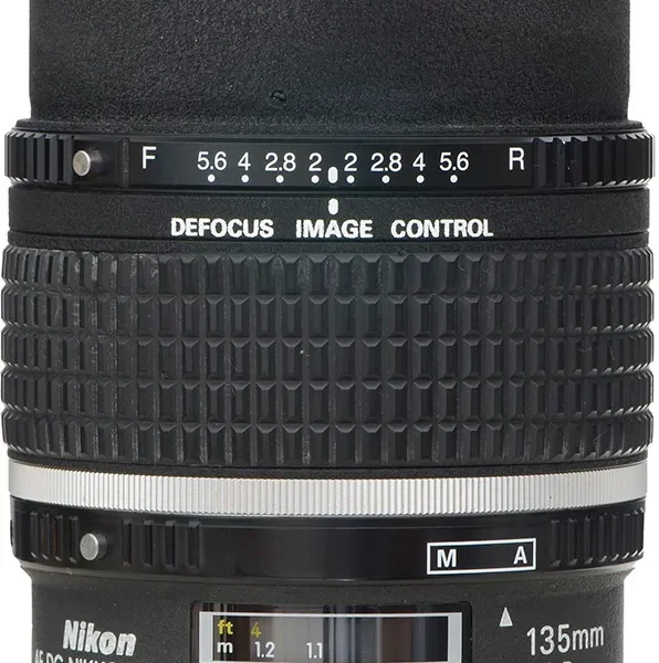Objetiva Nikon 135mm 2.0d Af Defocus Control Novinha Nikon Preto (Usado)