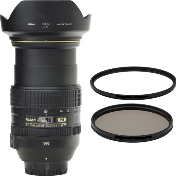 Objetiva Nikon 24-120mm 1:4.0g Afs Ed If Swm Vr Nanocristal Nikon Preto (Usado)