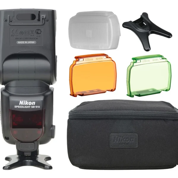 Flash Nikon Sb910 Novinha E Impecácel Preto (Usado)