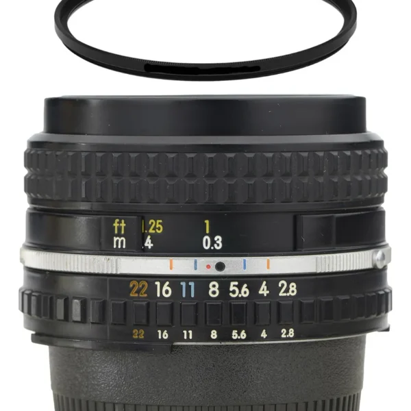 Objetiva Nikon 28mm 2.8 Series E Mecânica Novinha Nikon Preto (Usado)