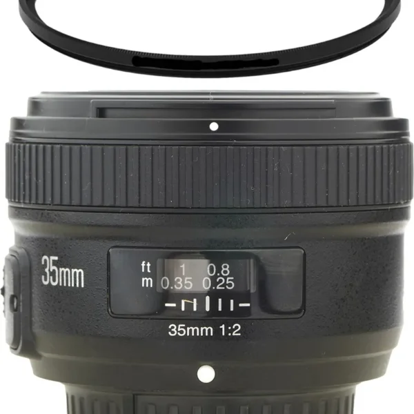 Objetiva Fullframe E Cropada Para Nikon 35mm 2.0 Autofocus Nikon Preto (Usado)