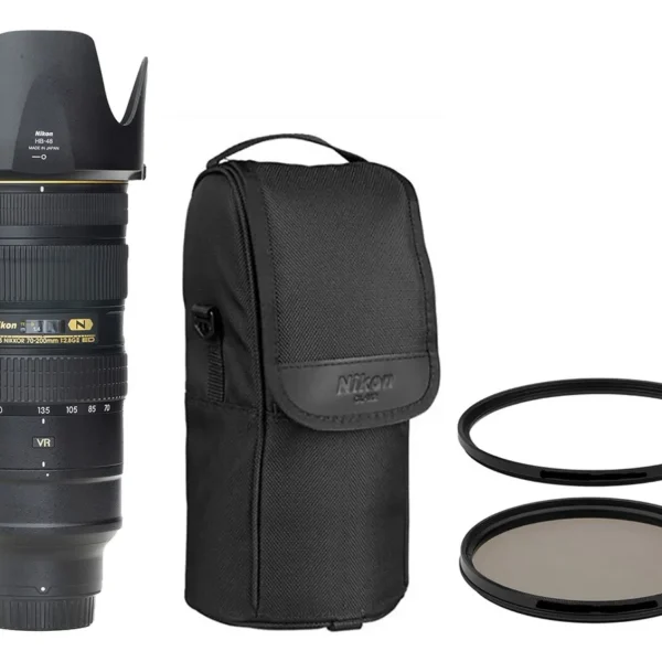 Objetiva Nikon Zoom 70-200mm 2.8g Ii Afs Ed N Nota 10 Nikon Preto (Usado)