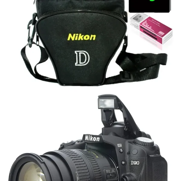 Nikon D90 + 18-70mm + 32gb + Bolsa Só 12.970 Cliques