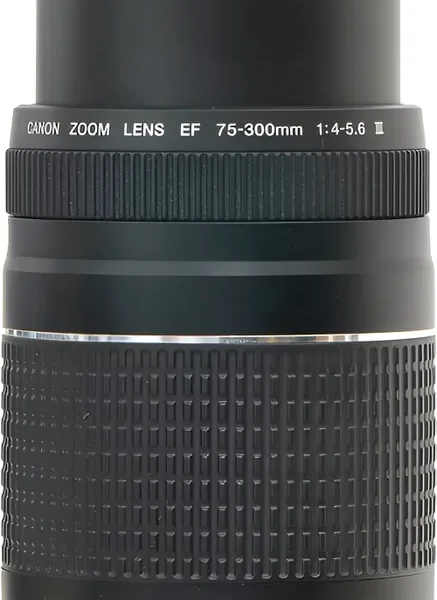 Objetiva Canon Zoom 75-300mm Af Ef Nota 10 !! Canon Ef Preto (Usado)