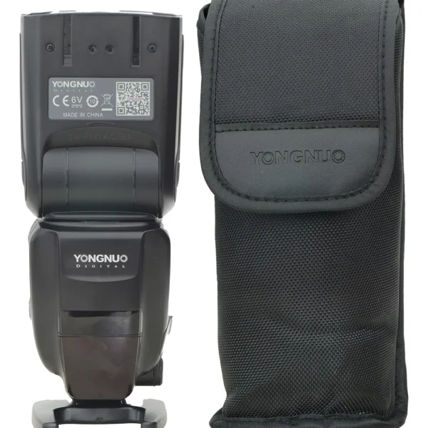 Flash Yongnuo 600ex Rtii Zerado Nota 10 ! Preto (Usado)