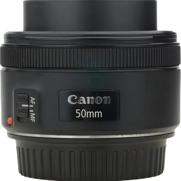 Objetiva Canon 50mm 1.8 Stm Perfeita ! Canon Ef Preto (Usado)