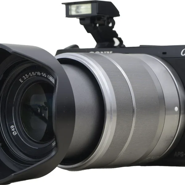 Máquina Fotog Digital Sony Nex F3 + Zoom 18-55mm Perfeita !! Preto (Usado)