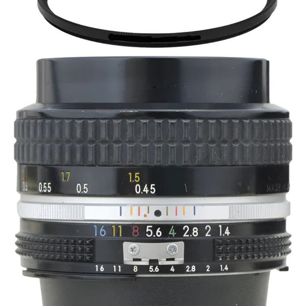 Objetiva Nikon 50mm 1.4 Mecânica - Perfeita Sem Fungos Preto (Usado)