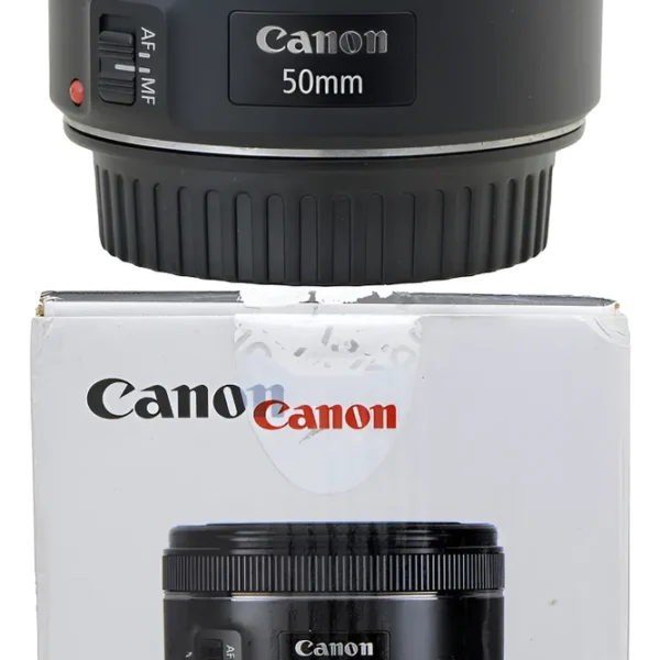 Objetiva Canon 50mm 1.8 Stm Ef Novinha E Perfeita Canon Ef Preto (Usado)