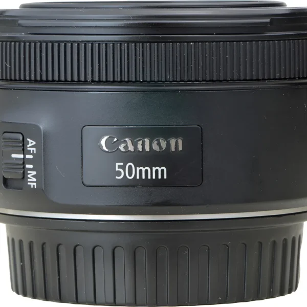 Objetiva Canon 50mm 1.8 Stm + Tampas Sem Fungos Perfeita ! Canon Af Preto (Usado)