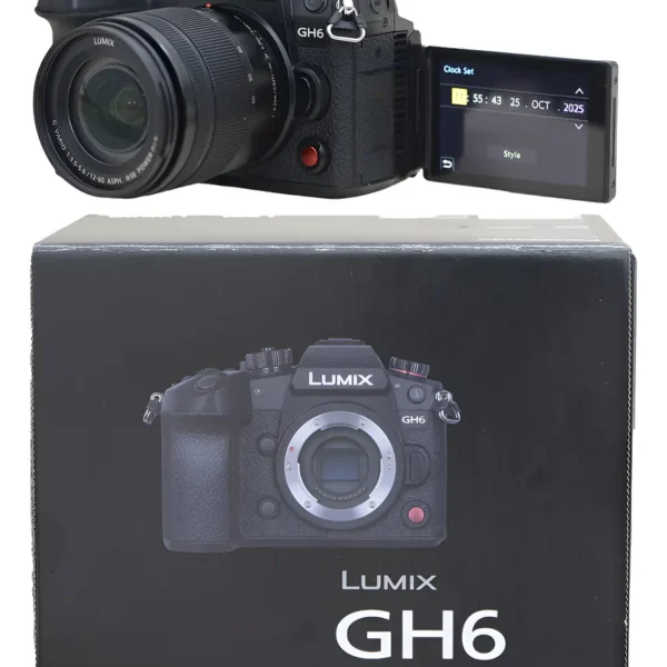 Panasonic Lumix GH6 Com Zoom 12-60mm Perfeita ! (Usado)