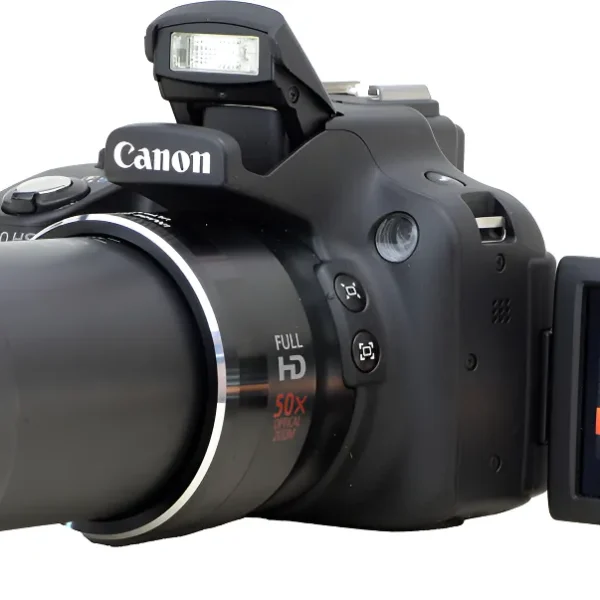 Canon Sx50hs Zoom 50x = 24-1200mm + 32gb + Bolsa Novinha Preto (Usado)