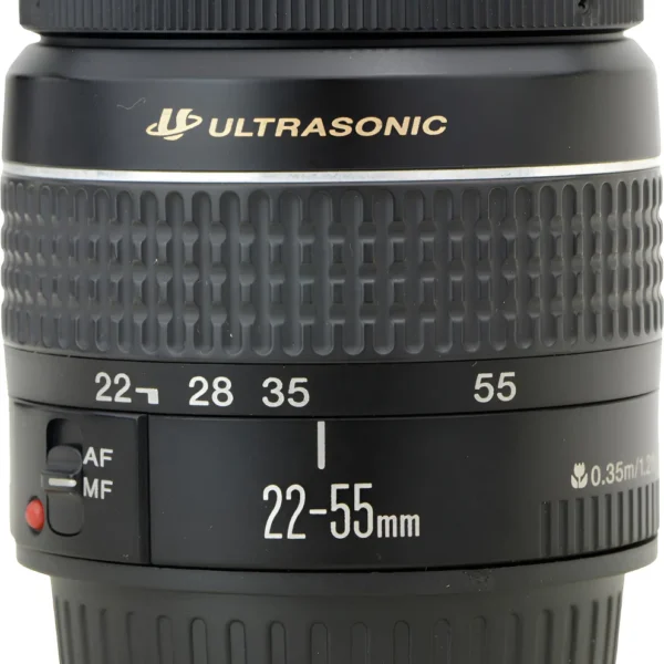 Objetiva Canon Ef 22-55mm F/4-5.6 Usm Fullframe E Cropada Preto Canon Ef (Usado)