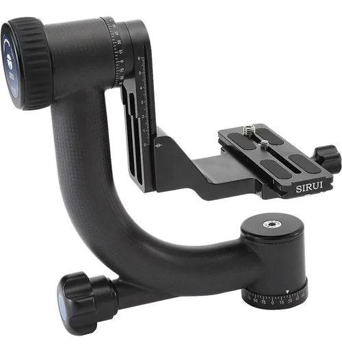 Cabeça De Tripé Gimbal Sirui Ph20 Nova Preto