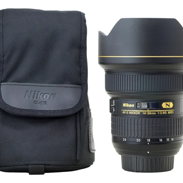 Lente Nikon Zoom 14-24mm 2.8 Novinha !! Nikon Afs Preto (Usado)