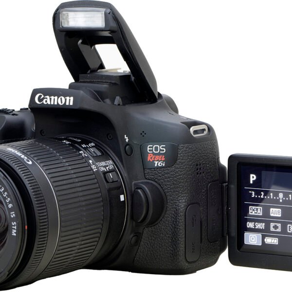 Canon T6i + Zoom 18-55mm + 32gb + Bolsa Só 2.100 Cliques