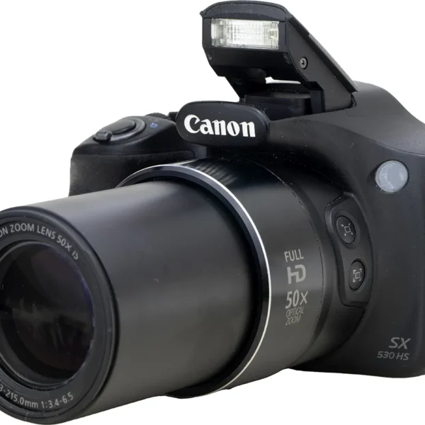 Canon Sx530hs Zoom De 50x + 32gb + Case Preto (Usado)