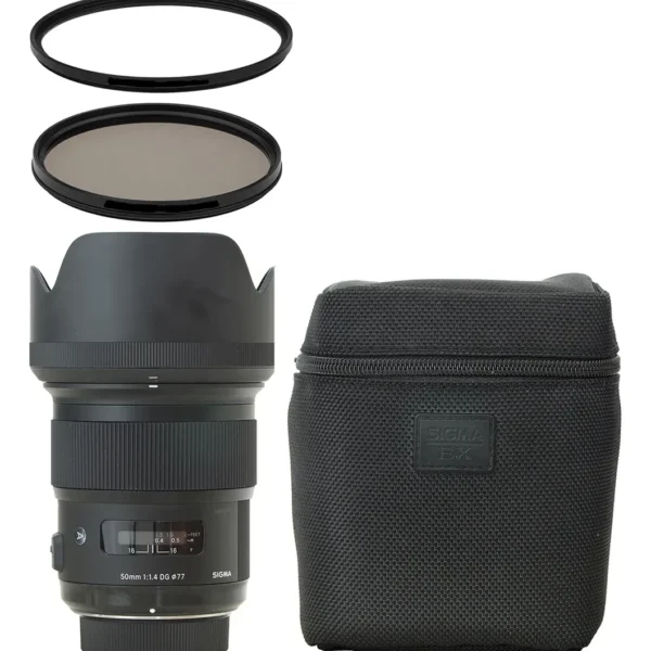 Objetiva Para Nikon 50mm 1.1.4 Sigma Art +2 Filtros Nota 10! (Usado)