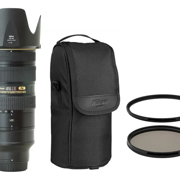 Objetiva Nikon 70-200mm 2.8 G Versão 2 ED AFs N + 2 Filtros (Usado)