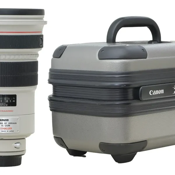 Objetiva Canon 200mm 2.0 L IS USM Nota 9,9 Impecável ! (Usado)