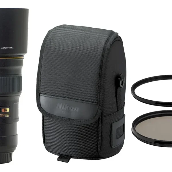 Objetiva Nikon 300mm 4.0e Pf Ed N Afs +2 Filtros Impecável (Usado)