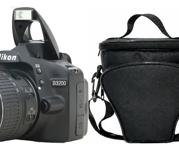 Nikon D3200 + Zoom 18-55mm + 16gb + Bolsa Só 22.900 Cliques (Usado)
