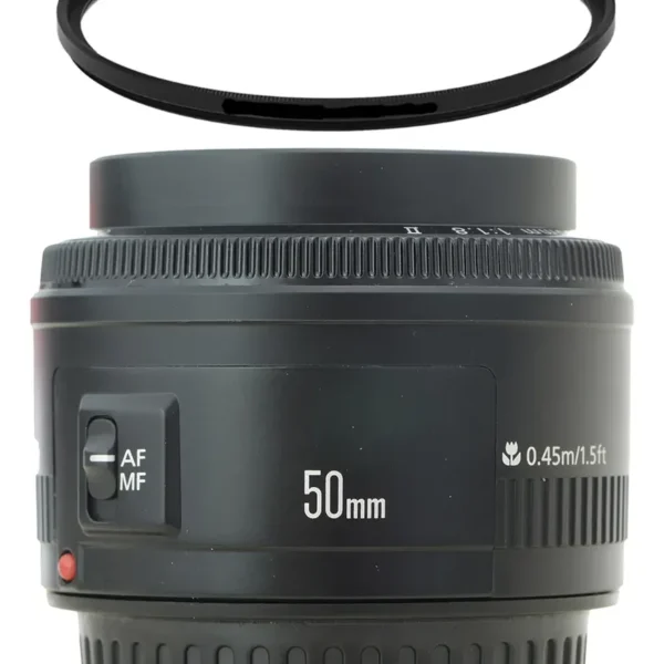 Objetiva Canon 50mm 1.8 Af Versão Ii + Filtro De Proteção (Usado)