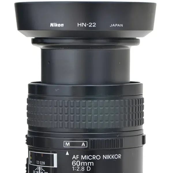 Objetiva Nikon Micro 60mm 2.8 Af-d + Filtro + Parasol Nikon Preto (Usado)