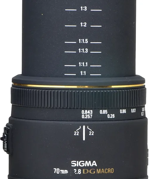 Objetiva Macro Sigma Dg 70mm 2.8 Para Nikon Perfeita (Usado)