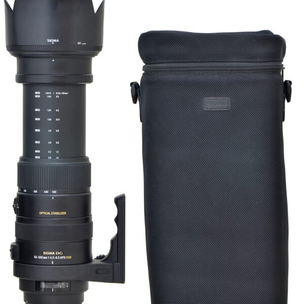 Objetiva marca Sigma Zoom 50-500mm DG HSM OS APO Para Canon (Usado)